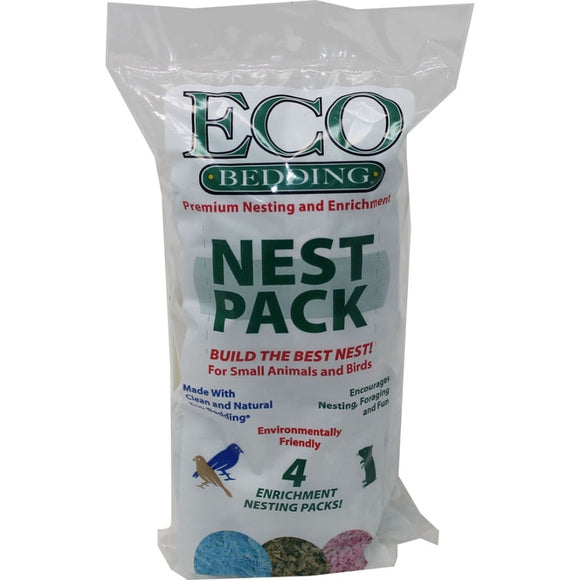 ECO-BEDDING ECO NEST PACK (4 PACK, ASSORTED)