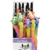 Savvy Tabby Savvy Tabby Rainbow Tail Wand Display Cat Toy (12 PC)